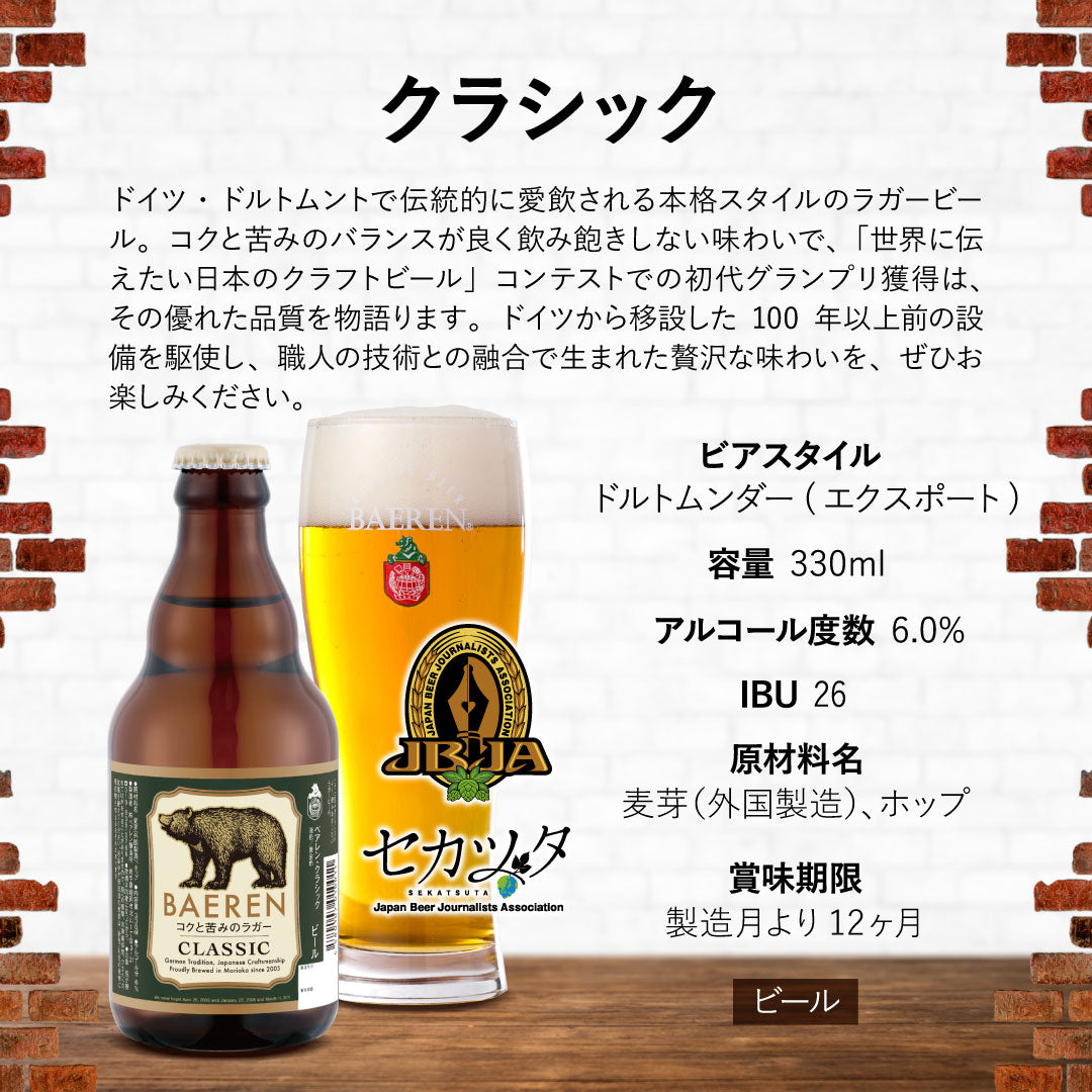 トライアル(お試し) 定番ビール5種6本