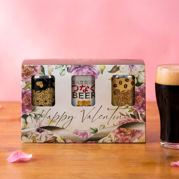 バレンタイン 缶3本ギフト（1個/2個セット）