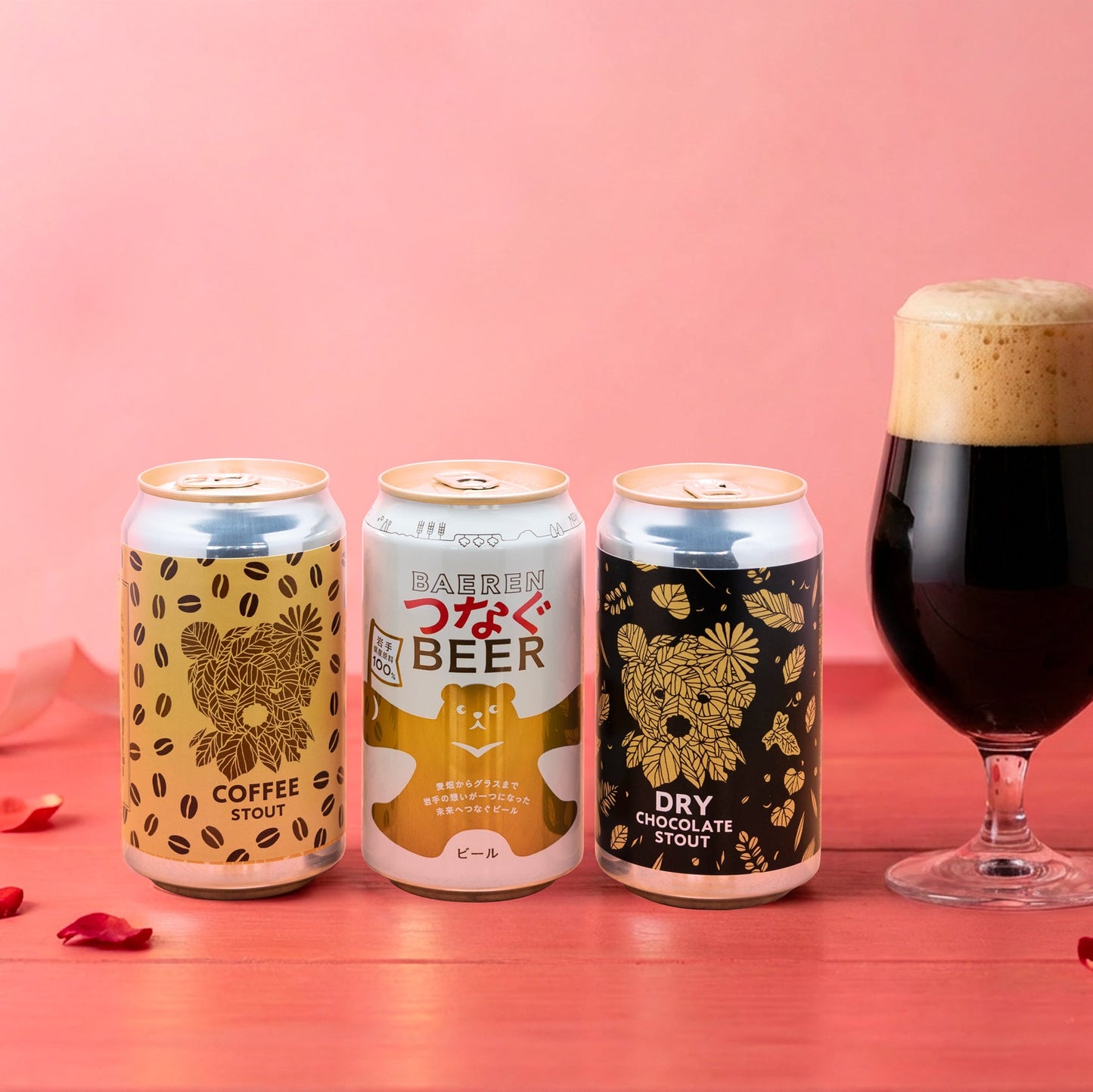 バレンタイン 缶3本ギフト（1個/2個セット）