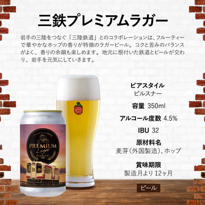 三鉄プレミアムラガー2026 350ml缶