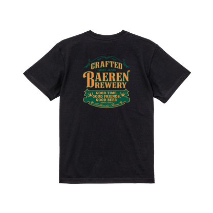 6月25日以降出荷 Tシャツ ヴィンテージフォントタイプ（胸ポケット付き）