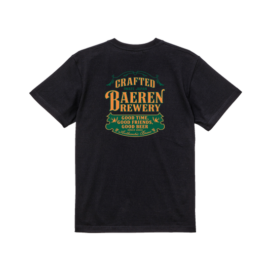 Tシャツ ヴィンテージフォントタイプ（胸ポケット付き）