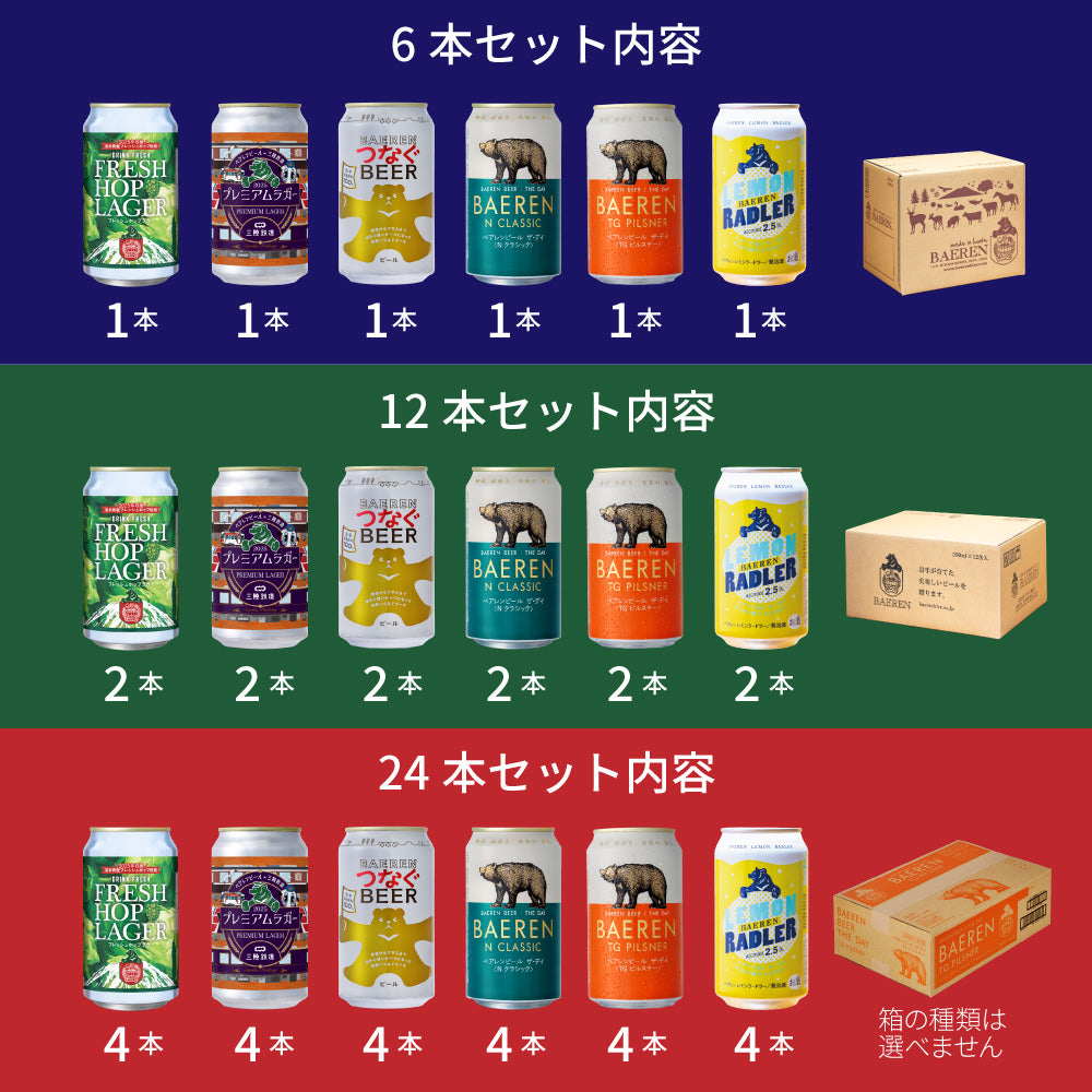 飲み比べセット – ベアレンビール【公式】Webショップ本店