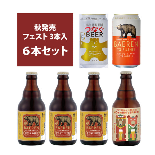 9月17日以降出荷 フェストビール入り 6本セット
