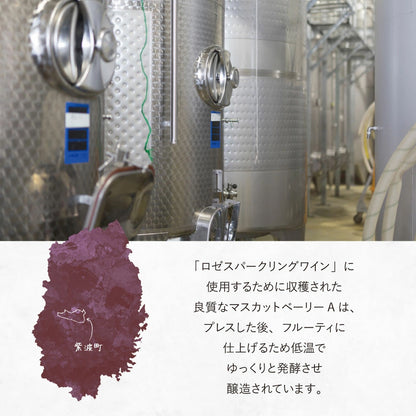 Our Hour ロゼスパークリングワイン 330ml瓶